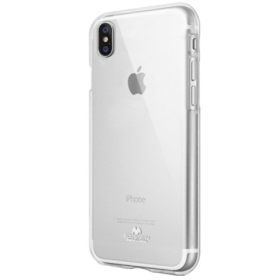 Apple iPhone X (iPhone Xs) Mercury skaidrus kieto silikono TPU dėklas - nugarėlė / Priedai.lt