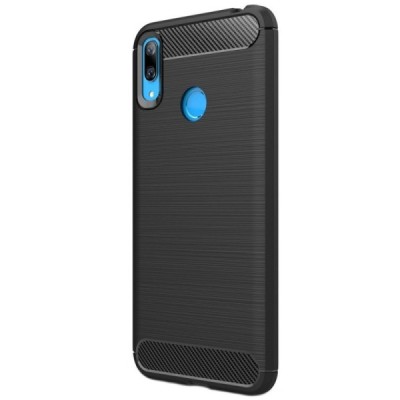 Huawei Y7 2019 (Y7 Prime 2019) kieto silikono TPU juodas dėklas - nugarėlė / Priedai.lt