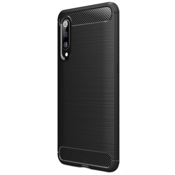 „Mofi“ Carbon Kõva silikoon (TPU) kaaned - must (Mi 9)