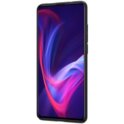 Samsung Galaxy A20e (A202F) Nillkin Frosted Shield juodas plastikinis dėklas / Priedai.lt