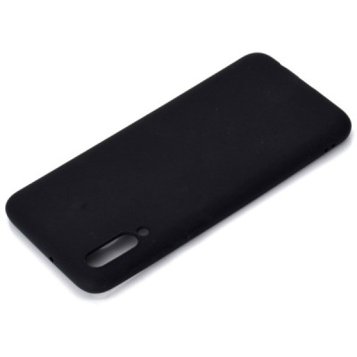 Samsung Galaxy A70 (A705F) juodas kieto silikono TPU ploniausias pasaulyje dėklas - nugarėlė / Priedai.lt