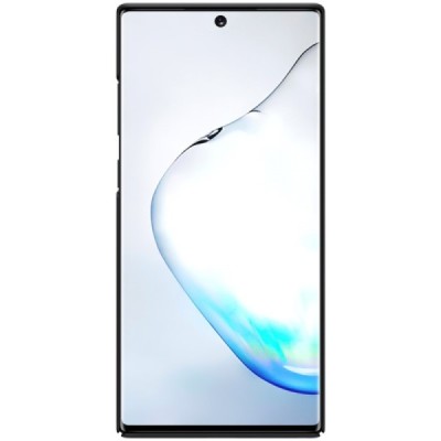 Nillkin Frosted Shield Samsung Galaxy Note 10+ (N975F) juodas plastikinis dėklas / Priedai.lt