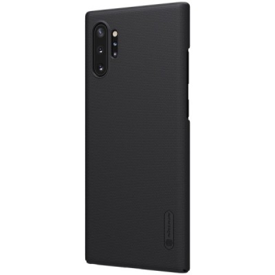 Nillkin Frosted Shield Samsung Galaxy Note 10+ (N975F) juodas plastikinis dėklas / Priedai.lt