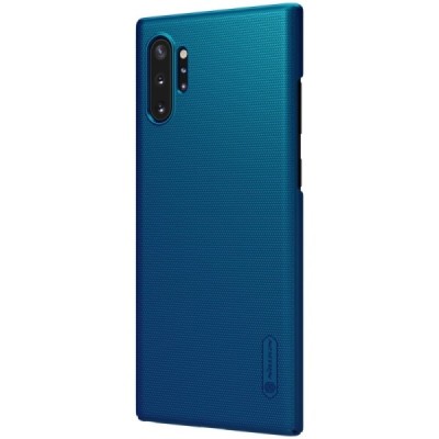 Nillkin Frosted Shield Samsung Galaxy Note 10+ (N975F) mėlynas plastikinis dėklas / Priedai.lt