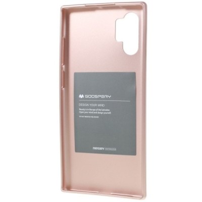 Samsung Galaxy Note 10+ (N975F) Mercury šviesiai rožinis kieto silikono tpu dėklas - nugarėlė / Priedai.lt