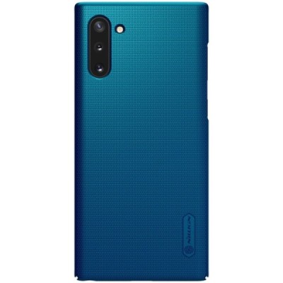 Nillkin Frosted Shield Samsung Galaxy Note 10 (N970F) mėlynas plastikinis dėklas / Priedai.lt