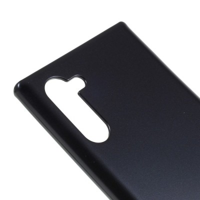Samsung Galaxy Note 10 (N970F) Mercury juodas kieto silikono tpu dėklas - nugarėlė / Priedai.lt