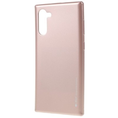 Samsung Galaxy Note 10 (N970F) Mercury šviesiai rožinis kieto silikono tpu dėklas - nugarėlė / Priedai.lt
