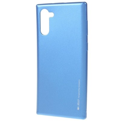 Samsung Galaxy Note 10 (N970F) Mercury mėlynas kieto silikono tpu dėklas - nugarėlė / Priedai.lt