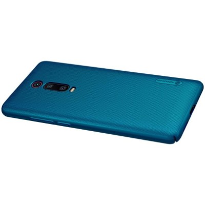 Xiaomi Mi 9T (Mi 9T Pro) Nillkin Frosted Shield mėlynas plastikinis dėklas | Priedai.lt