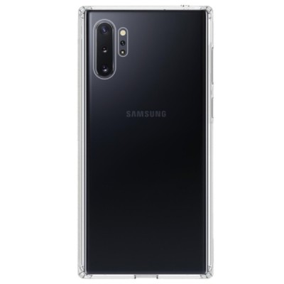 Samsung Galaxy Note 10+ (N975F) kieto silikono TPU skaidrus dėklas - nugarėlė / Priedai.lt