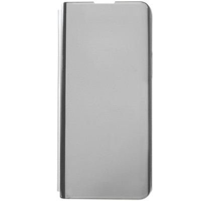 Samsung Galaxy Note 10 (N970F) plastikinis atverčiamas sidabrinis dėklas / Priedai.lt