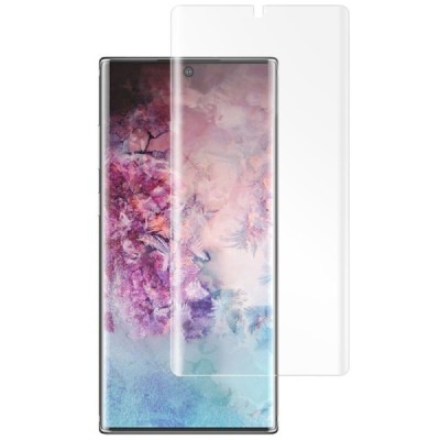 Samsung Galaxy Note 10 (N970F) skaidri apsauginė pilnai dengianti ekrano plėvelė / Priedai.lt
