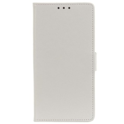 Xiaomi Redmi 7A atverčiamas baltas odinis dėklas, knygutė - piniginė / Priedai.lt