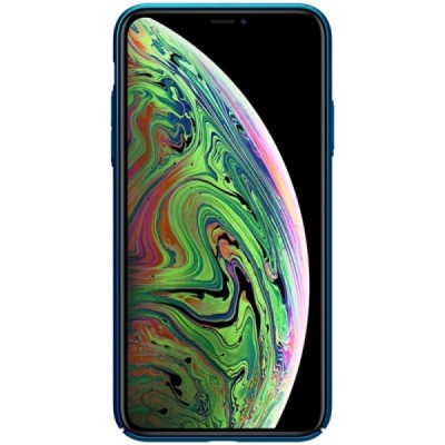 Nillkin Frosted Shield Apple iPhone 11 Pro Max mėlynas plastikinis dėklas / Priedai.lt