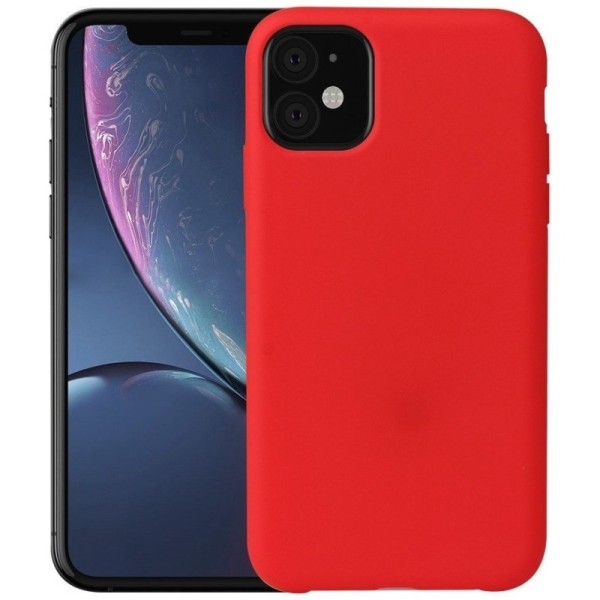 Kõva silikoon (TPU) kaaned - punane (iPhone 11)