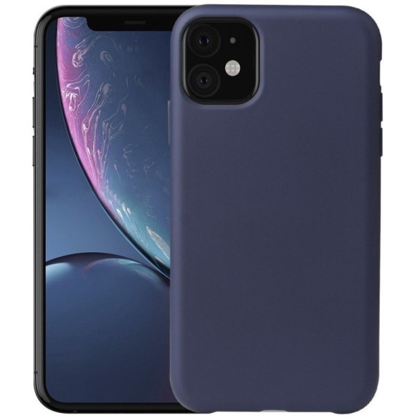 Kõva silikoon (TPU) kaaned - sinine (iPhone 11)