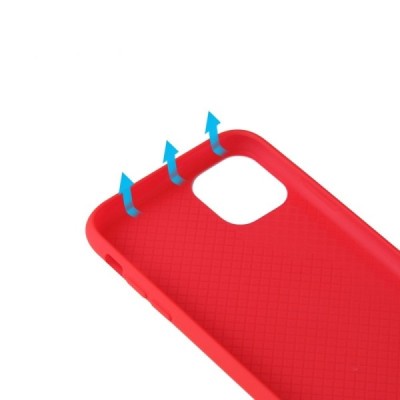 Apple iPhone 11 Pro kieto silikono TPU raudonas dėklas - nugarėlė / Priedai.lt