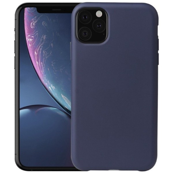 Kõva silikoon (TPU) kaaned - sinine (iPhone 11 Pro)