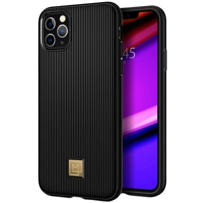 „Spigen“ La Manon Classy Apple iPhone 11 Pro Max juodas kieto silikono dėklas / Priedai.lt