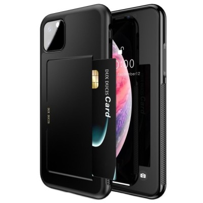 „Dux Ducis“ Pocard Apple iPhone 11 Pro Max juodas kieto silikono dėklas / Priedai.lt