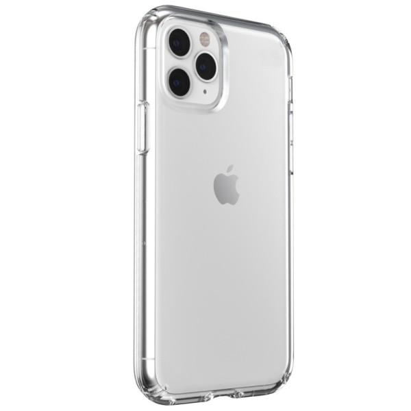 Kõva silikoon (TPU) kaaned - läbipaistev (iPhone 11 Pro)