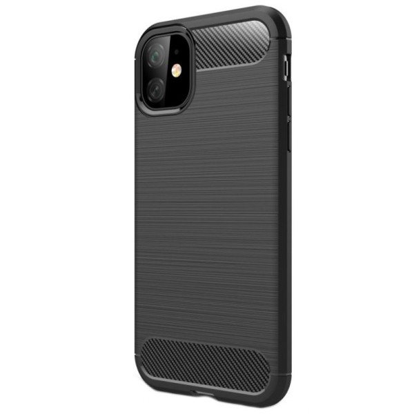 „Carbon“ Kõva silikoon (TPU) kaaned - (iPhone 11)