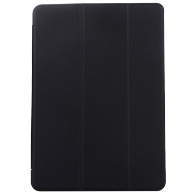 Apple iPad 10,2 (2019) solidus atverčiamas juodas odinis dėklas - knygutė (sulankstomas) / Priedai.lt