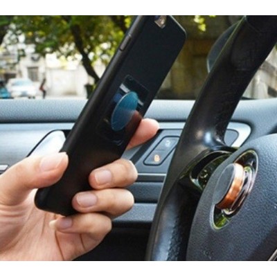 Universalus juodas magnetinis telefono laikiklis / Priedai.lt