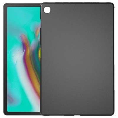Samsung Galaxy Tab S5e (T720, T725) kieto silikono TPU juodas dėklas - nugarėlė / Priedai.lt