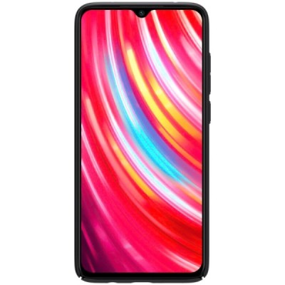 Xiaomi Redmi Note 8 Pro „Nillkin“ Frosted Shield juodas plastikinis dėklas, nugarėlė | Priedai.lt