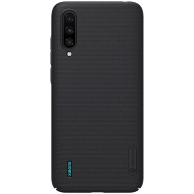 Xiaomi Mi 9 Lite „Nillkin“ Frosted Shield juodas plastikinis dėklas, nugarėlė | Priedai.lt