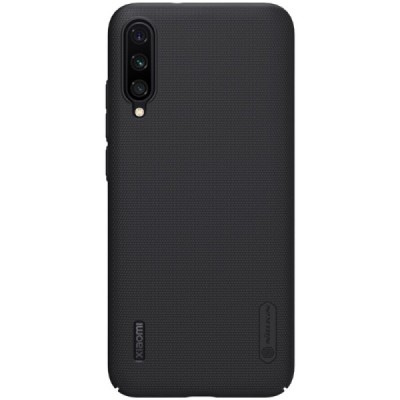 Xiaomi Mi A3 „Nillkin“ Frosted Shield juodas plastikinis dėklas, nugarėlė | Priedai.lt