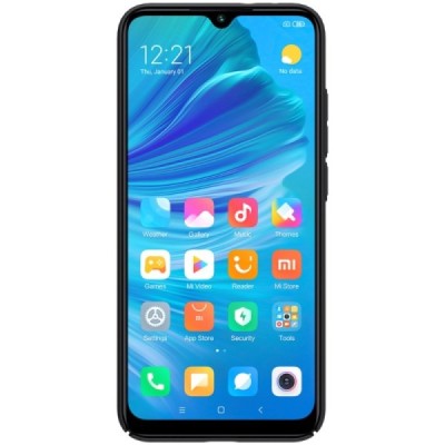 Xiaomi Mi A3 „Nillkin“ Frosted Shield juodas plastikinis dėklas, nugarėlė | Priedai.lt