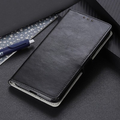 LG G8s Thinq juodas odinis atverčiamas dėklas - knygutė | Priedai.lt