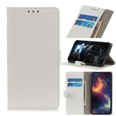 LG G8s Thinq baltas odinis atverčiamas dėklas - knygutė | Priedai.lt