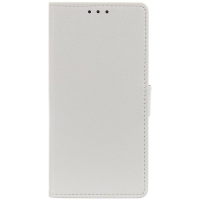 LG K40 baltas odinis atverčiamas dėklas - knygutė | Priedai.lt