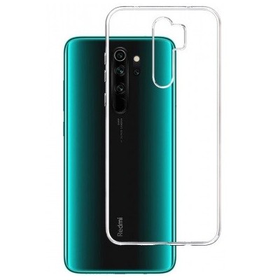 Xiaomi Redmi Note 8 Pro kieto silikono TPU skaidrus dėklas - nugarėlė / Priedai.lt
