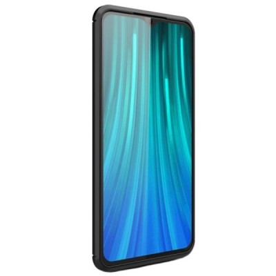 Xiaomi Redmi Note 8 Pro kieto silikono TPU juodas dėklas - nugarėlė / Priedai.lt