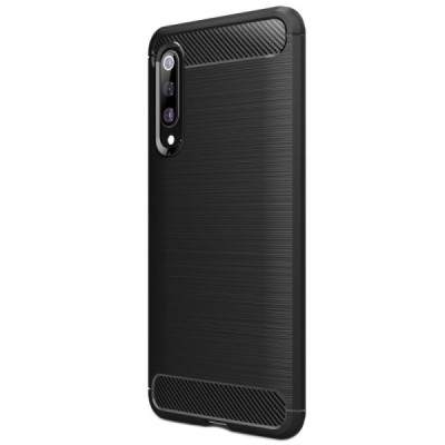 Xiaomi Mi 9 Pro kieto silikono TPU juodas dėklas - nugarėlė / Priedai.lt