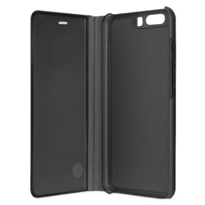 Huawei P10 (Huawei Ascend P10) plastikinis atverčiamas juodas dėklas / Priedai.lt