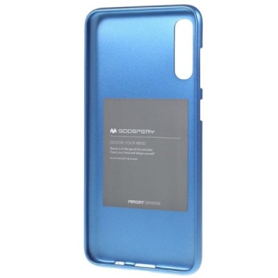 Samsung Galaxy A70 (A705F) Mercury mėlynas kieto silikono (TPU) dėklas / Priedai.lt