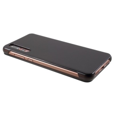 Huawei P20 Pro „View Line“ juodas atverčiamas dėklas - knygutė / Priedai.lt