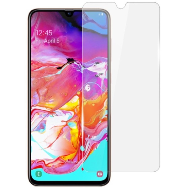 „Imak“ ekraani kaitsekile (täielik katvus) - läbipaistev (Galaxy A70)