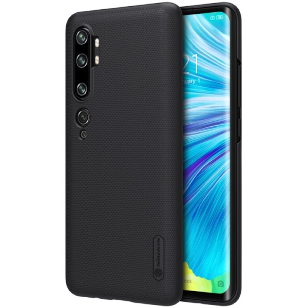 „Nillkin“ Frosted Shield kaaned - must (Mi Note 10 / 10 Pro)