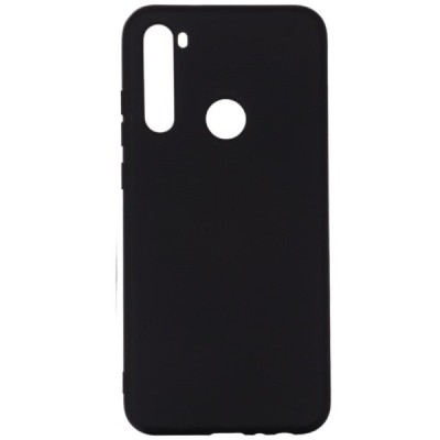 Xiaomi Redmi Note 8T Shell kieto silikono TPU juodas dėklas - nugarėlė | Priedai.lt