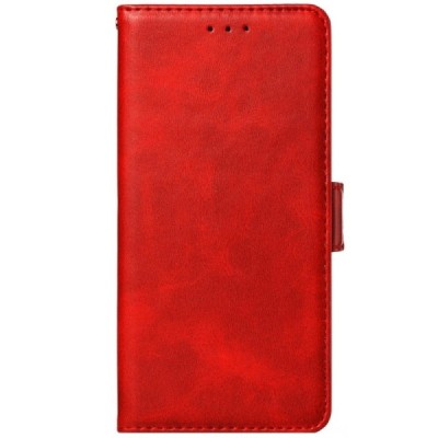 Shell Xiaomi Redmi 7 raudonas odinis atverčiamas dėklas | Priedai.lt