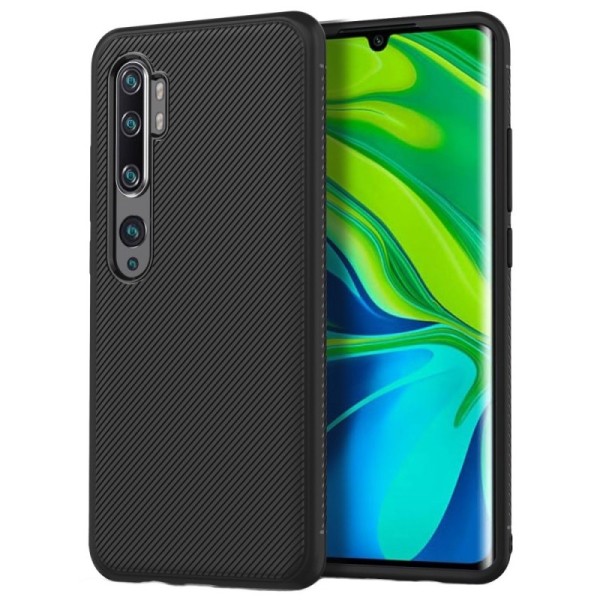 „Jazz“ Kõva silikoon (TPU) kaaned - must (Mi Note 10 / 10 Pro)