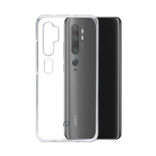 Kõva silikoon (TPU) kaaned - läbipaistev (Mi Note 10 / 10 Pro)