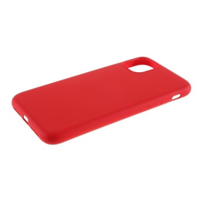 Apple iPhone 11 Pro Max Shell kieto silikono TPU raudonas dėklas - nugarėlė | Priedai.lt
